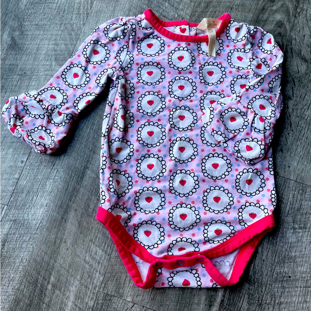 Matilda Jane Strawberry Onesie 6-12M